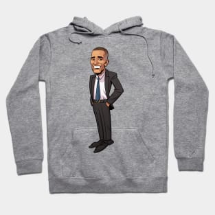 Barack Obama Caricature Hoodie